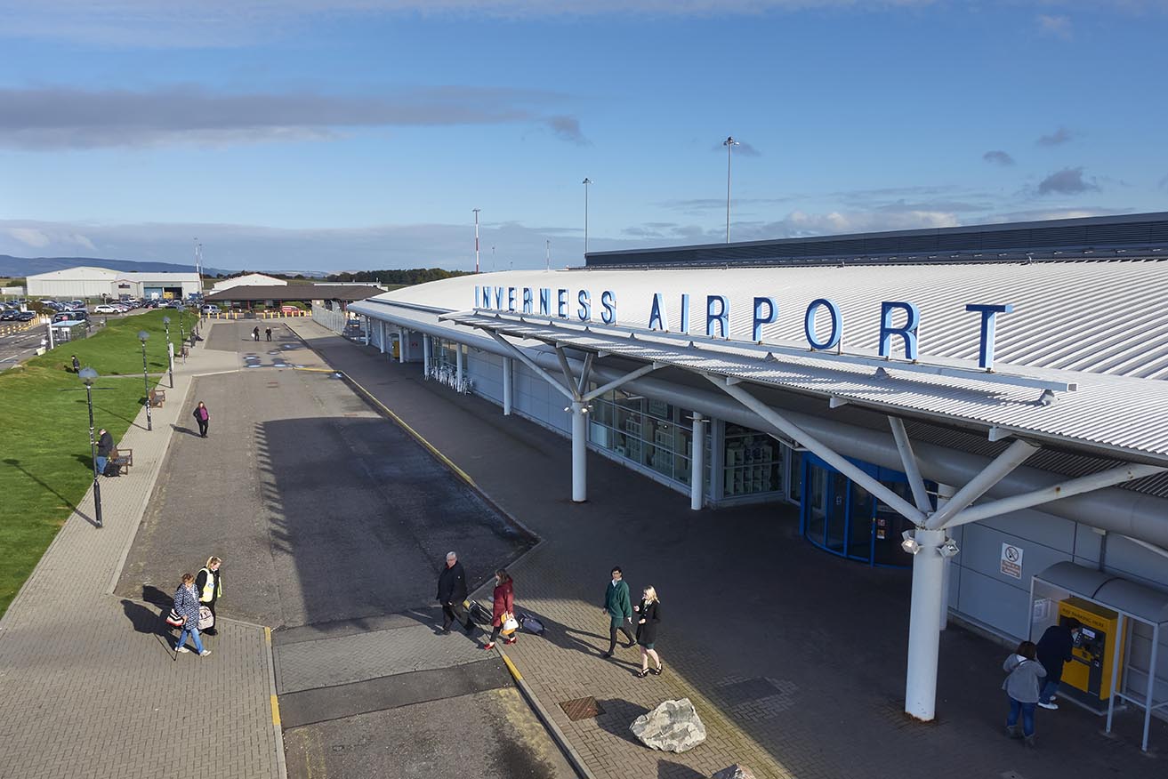 are dogs allowed in inverness airport