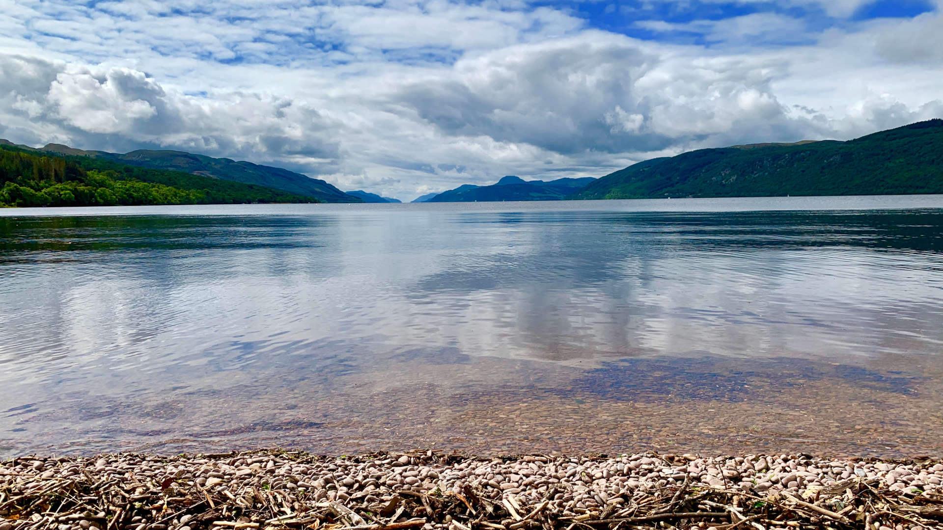 Loch Ness from the shore