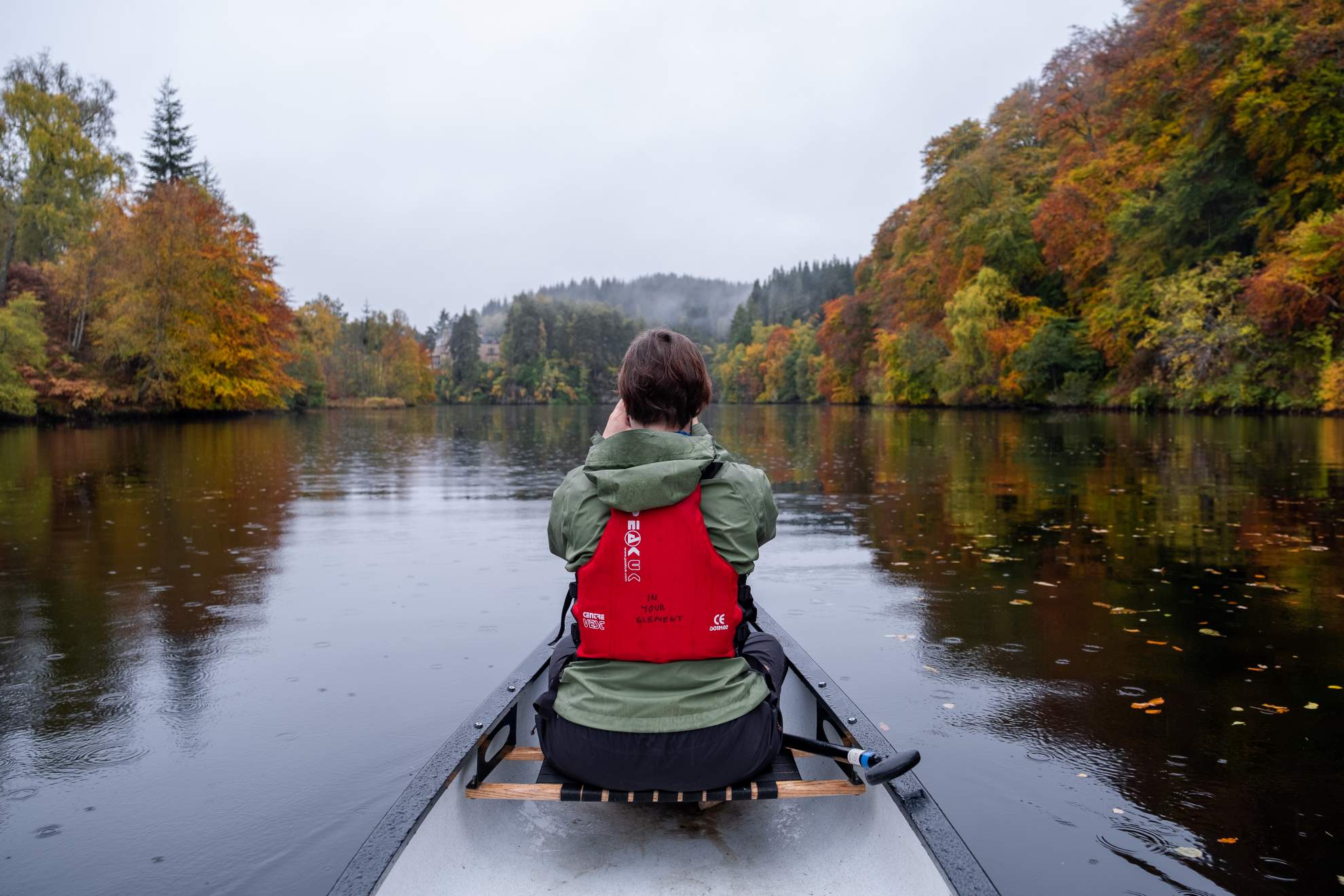 Canoeing in Aigas