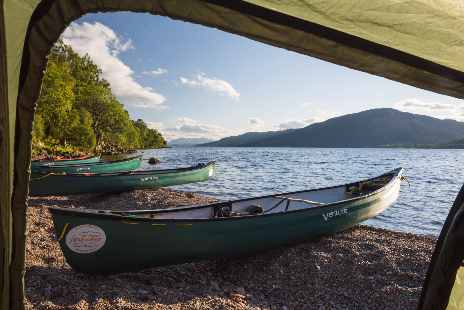 Canoe Loch Ness