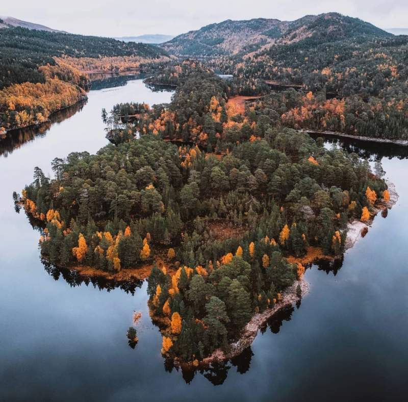 Travels with a kilt Glen Affric