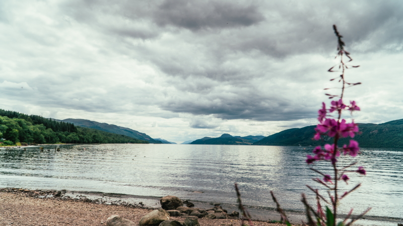 Loch Ness from Dores Beach