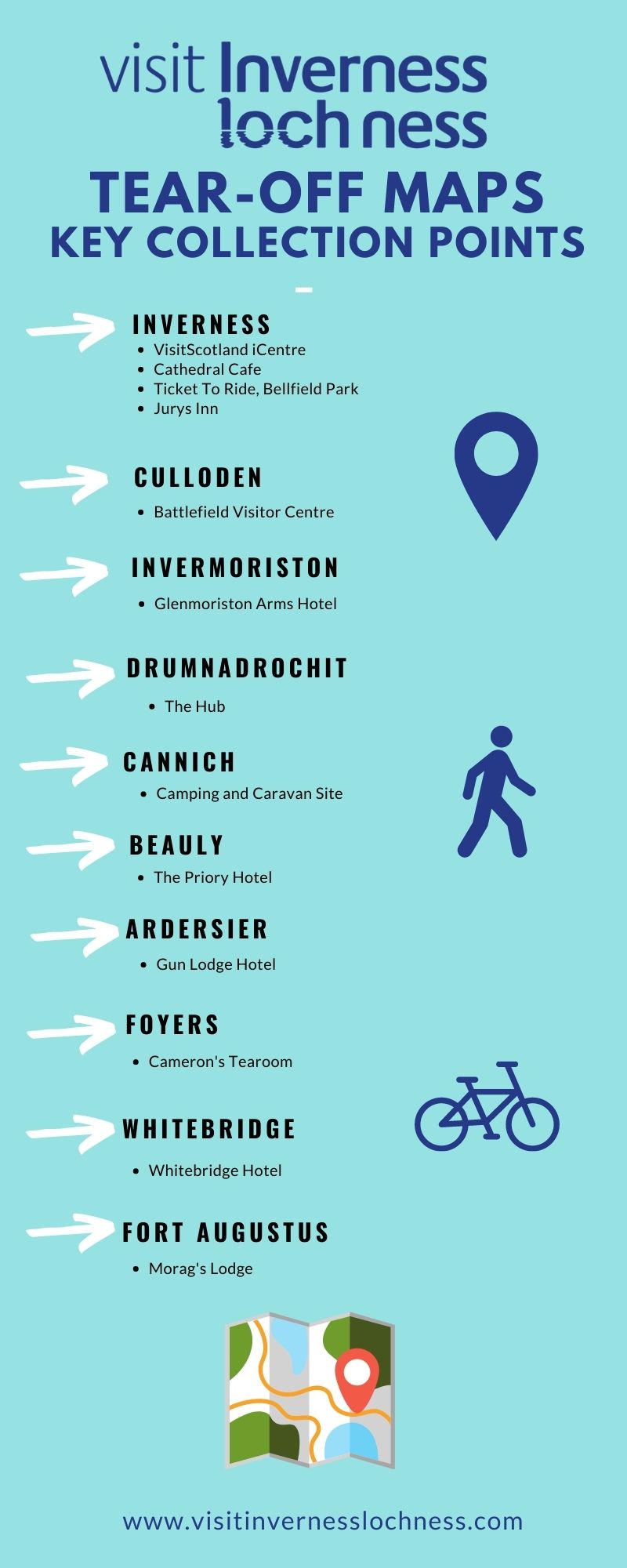 A3 maps collection points