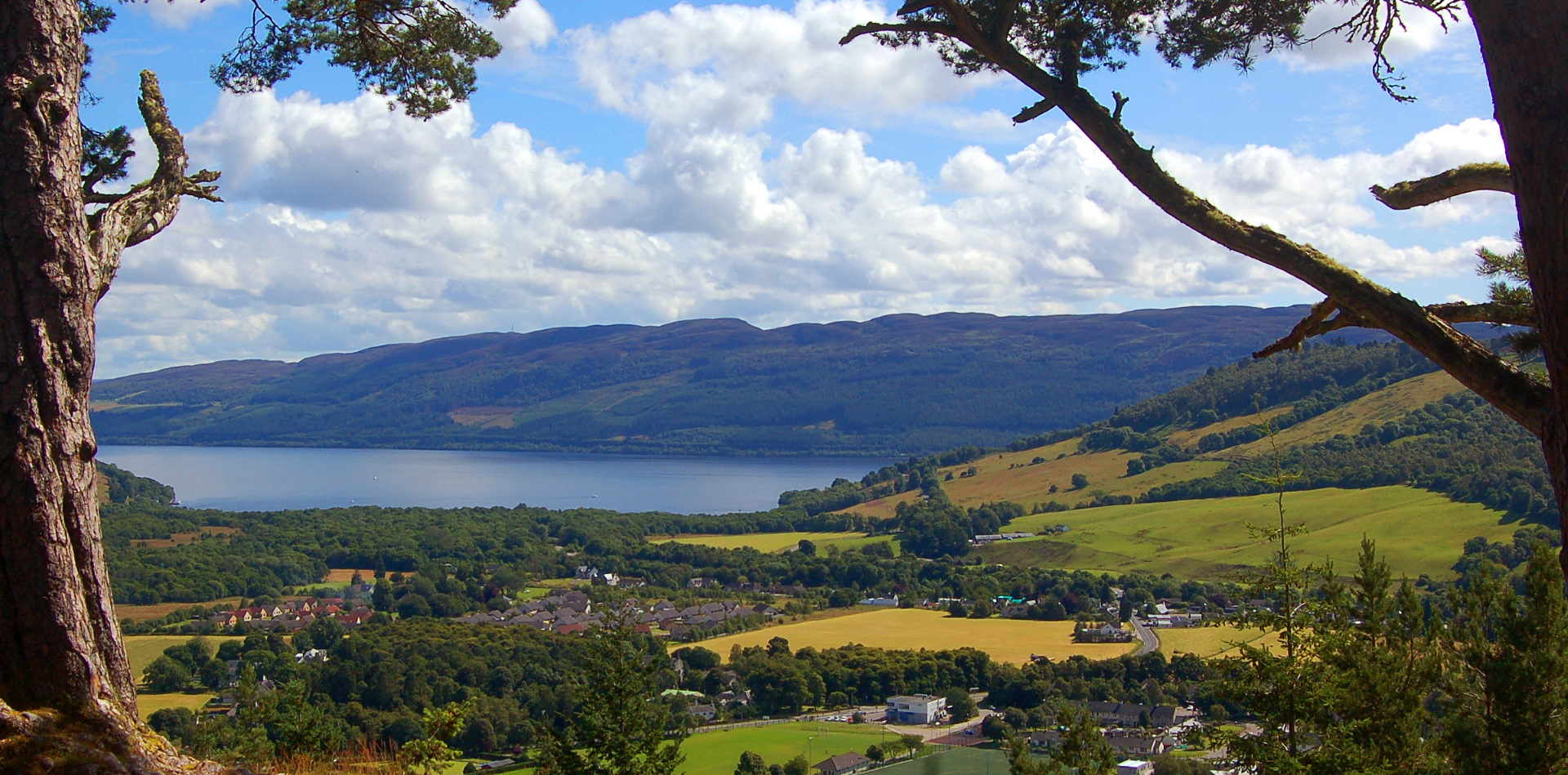 View of Loch Ness from Craigmonie
