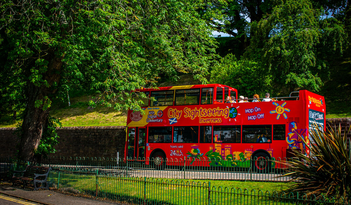 Bus tour of Inverness