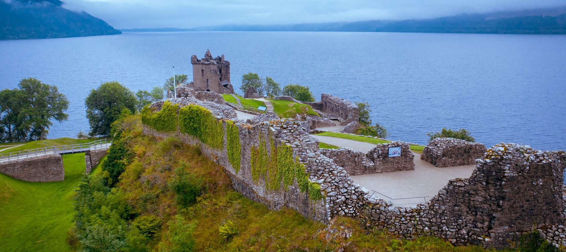 Urquhart Castle on Loch Ness