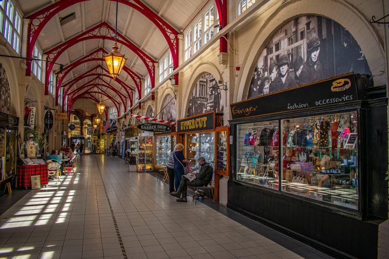 Victorian market in Inverness