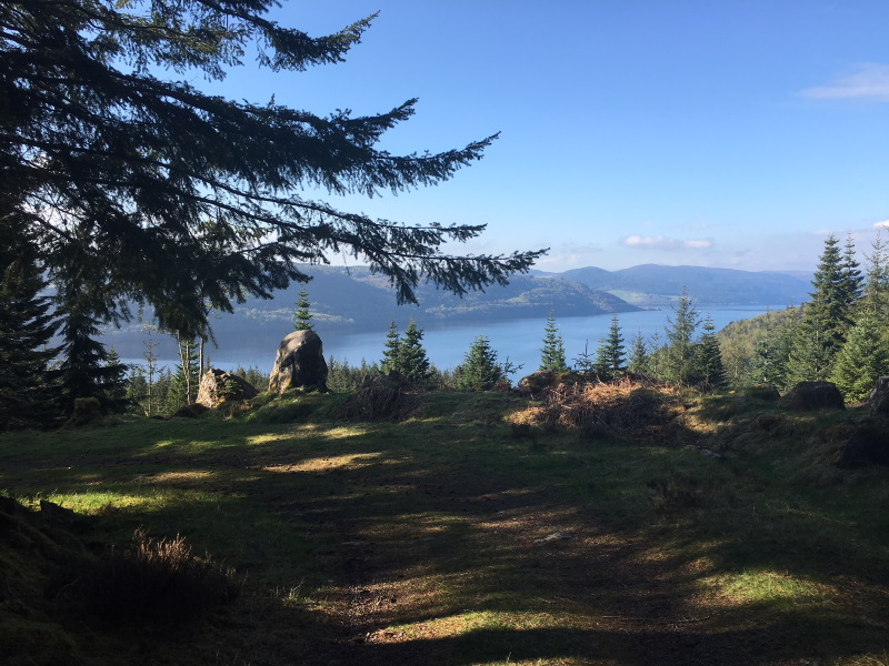 View of Loch Ness from Inverfarigaig