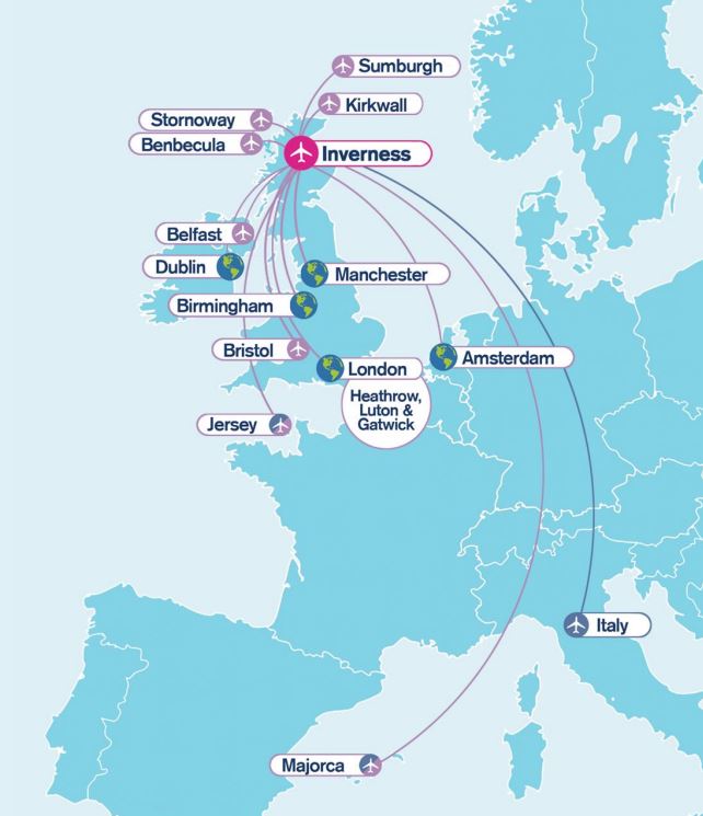 Airport map