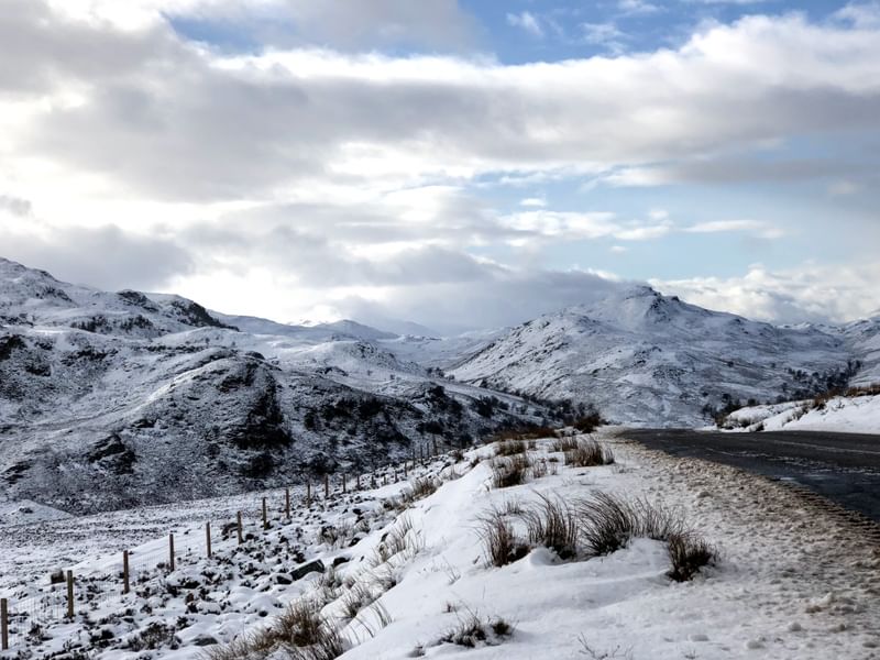 Suidhe viewpoint in winter