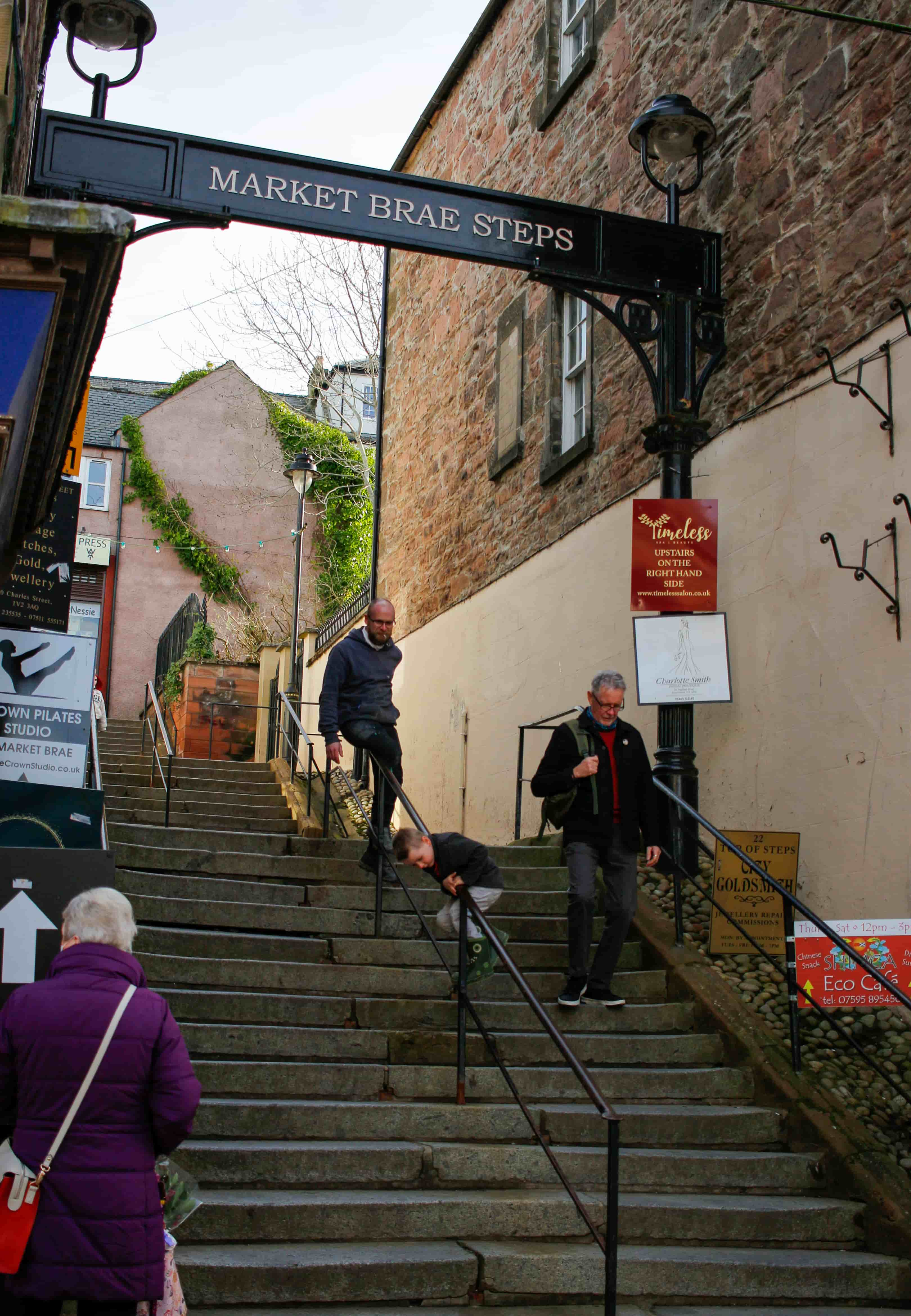 market brae steps