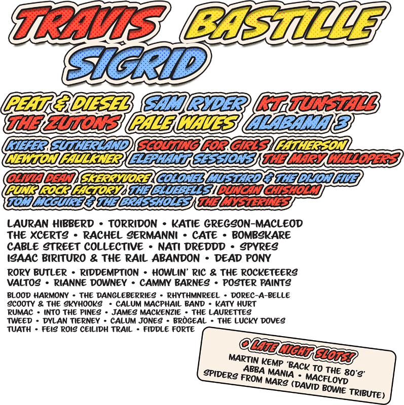 Belladrum Line up