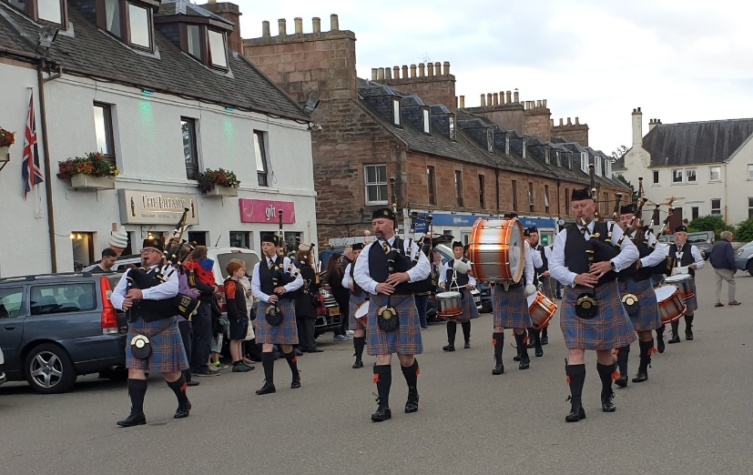 Beauly pipe band
