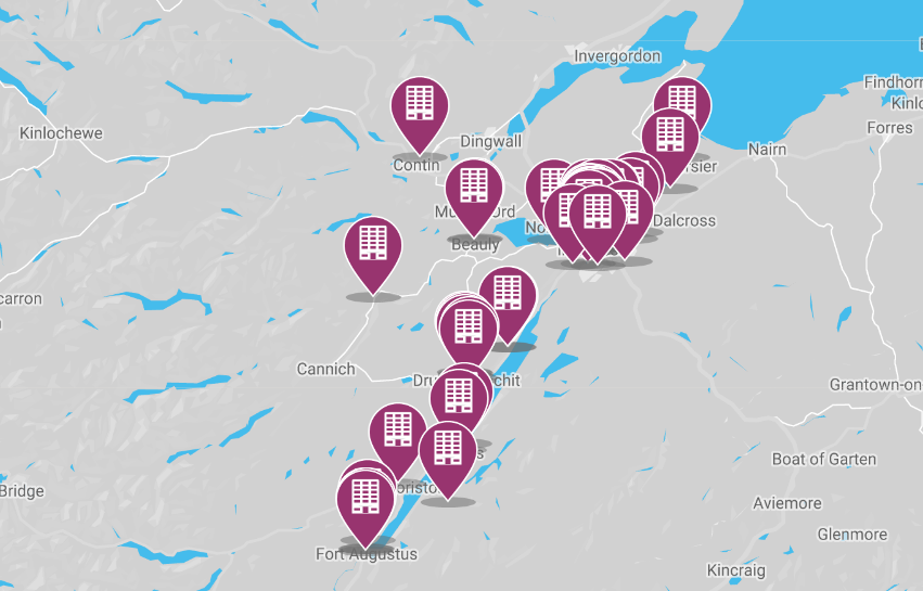 Hotels Map