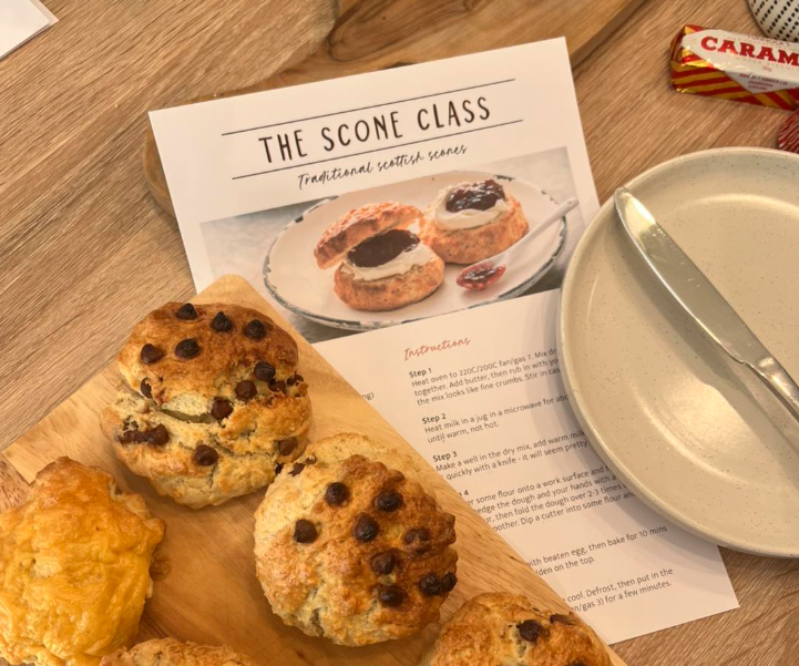 Scone making class