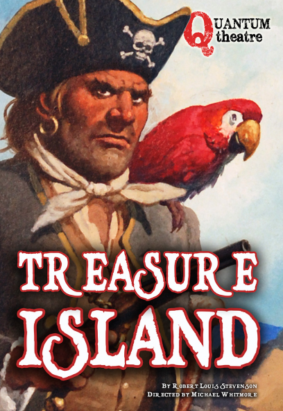 Outdoor theatre at cawdor castle - treasure island poster