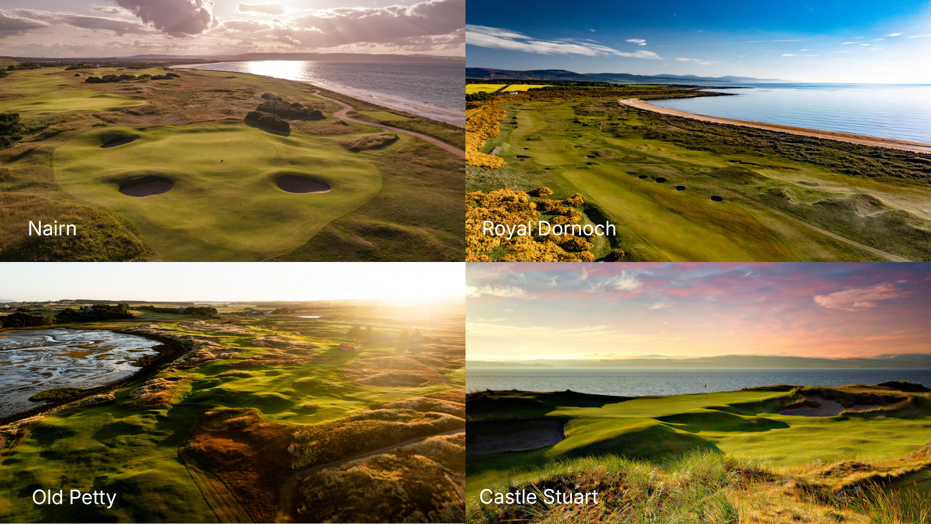 Golf courses